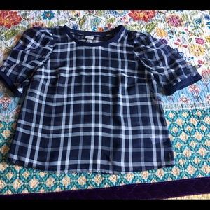 Chiffon Short Sleeve Blouse